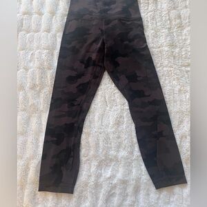 Rare Lululemon Athletica Align High-Waisted  Camouflage Leggings 25”